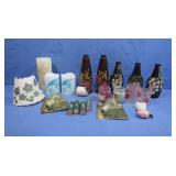 Battery&Wax Candles,Nightlight,Hand Painted
