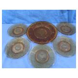 Vintage Indisna Glass Plates