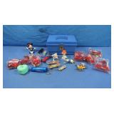 Poly Pocket "Bed Time"Finger Boards,Disney&Happy