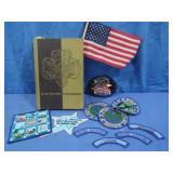 VintageGirl Scout Handbook&Embroidered