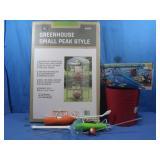 NIB Small Greenhouse Items&Misc Garden