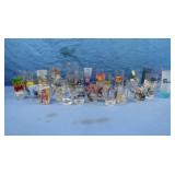 Souvenier Shot Glasses-London,Mexico, Florida