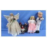 Vintage Sailor Doll,Pine Baroness Angel
