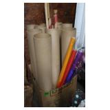 10-5x36" Mailing Tubes,Clear Wrapping