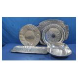 Armetal&Kensington Metal Serving Platters