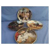Collector Plates,Railroad,Little Rascals