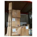 100 5265-5L - 175 36" Turned Oak Ballisters