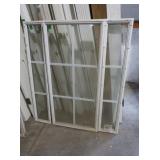 22 x 48 "Door Glass with matching Side Lights