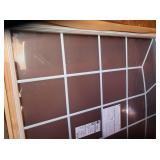 77 x 67 Andersen Santone Arch Window with Grill
