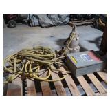 Used Sump Pump with Cord and Electric Box for it,