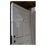 36" 6 Panel Pre-Hung Fiberglass Exterior Door