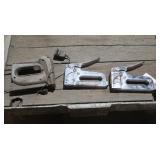 2 Arrow T-50 and 1 Arrow Cordless Staple Guns