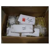 Box Bright Brass Hinges