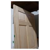 32" 6 Panel Pine Door