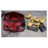 Dewalt Brad Nailer Cordless Inc. 3 Batteries &