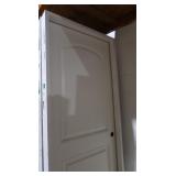 32" Pre-Hung 2 Panel Arch Top Fiberglass Door