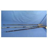 3 Fishing Rods incl Garcia Conolon,Shakespeare