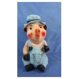 Vintage Chalkware "Pig" Piggy Bank