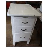 Wood Base,Metal Top Cabinet 18x24x32.5"H