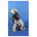 Vintage Chalkware Cocker Spaniel Coin Bank