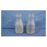 Glass Milk Bottles from Garner
