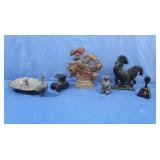 Cast Iron Napkin Holder&other Dï¿½cor