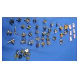 Costume Jewelry-Angel&Flag Pins