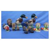 Ceramic Duck Figures,Turkey Salt