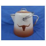 Vintage Texas Longhorn Enamelware Graniteware