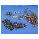 Costume Jewelry-Necklaces,Material Necklaces