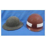 Vintage "Brodie Helmet" (WWI or WWII