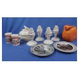 Dept 56 Candlestick Holders,FiestaWare