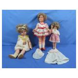 Vintage Composition Dolls&Vintage Shirley Temple