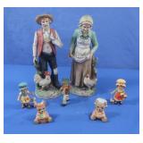 Vintage Homco Ceramic Figures&more
