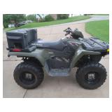 2010 Polaris 500 Sportsman 2&4 Wheels Dr. 119hrs