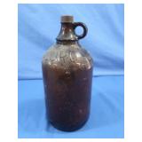 Vintage Brown Glass Clorox Jug