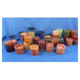 Metal Candle Stand/Holder&Candles