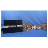 CD Case 18x6x5" w/Christmas CDs