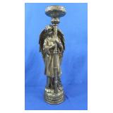 Gold-Toned Angel Candlestick Holder
