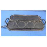 Patterson&Co. Cast Iron Pancake Mold&Griddle