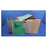 Various File Folders,Tablets,Metal Clipboard&more