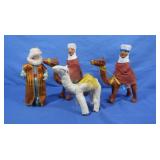 Vintage Nativity Cloth Figurines