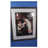 Framed Art Print "Good Night" by Arthur John