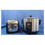 Elite Cuisine Deep Fryer/Multi-Cooker&B&D Toaster