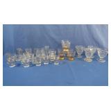 Glass Shot Glasses,Ice Cream Dishes&more