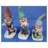 Vintage Goebel West German Gnome Figures