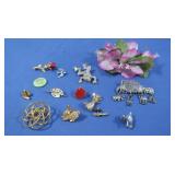 Costume Jewelry-Pins