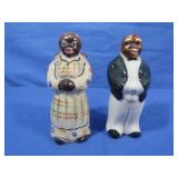 Vintage Black Americana Porcelain Salt n