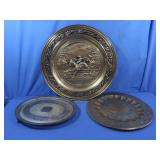 Plates,Wall Hangings,Platters-Sheffield,Manuf. for
