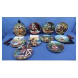 MJ Hummel Collector Plates w/Plate Stands,Some